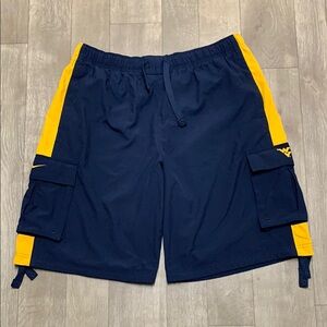 Mens Nike Cargo‎ West Virginia Mountaineer Basketball Drawstring Shorts